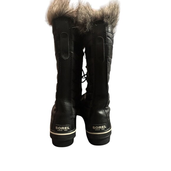Sorel Tofino II Faux Fur Lined Waterproof Boots Women's 7 Black NEW - Picture 5 of 6